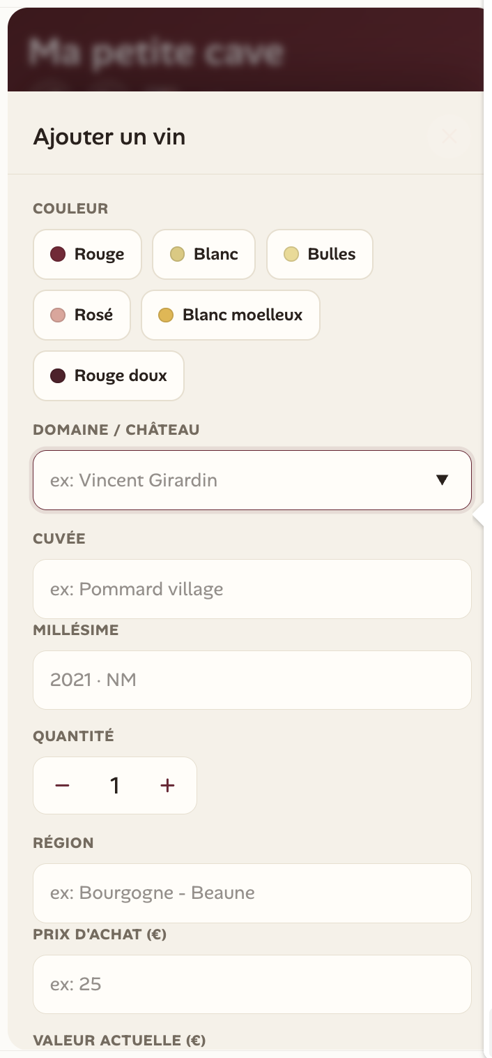 Ajouter un vin